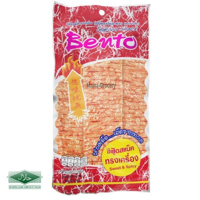 Bento Seafood Snack Sweet and Spicy Flavour 24g